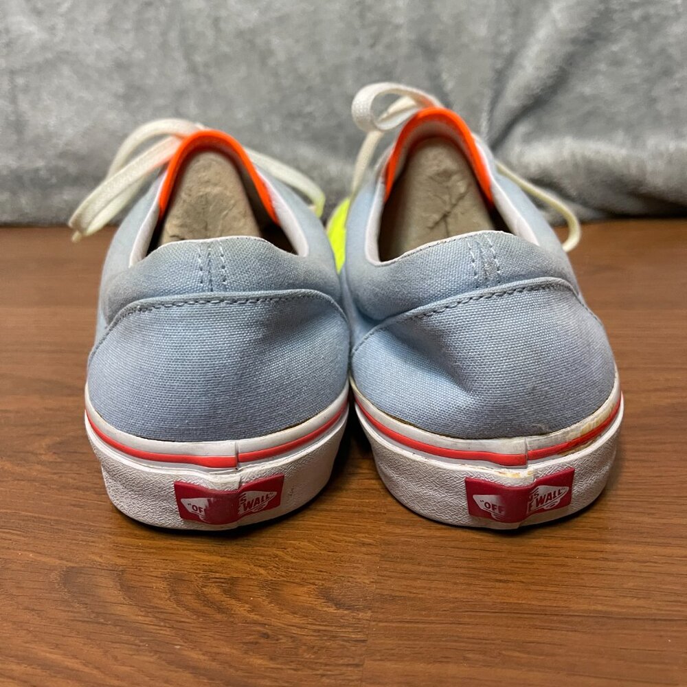Vans Mens 10.5 Era Canvas Color Block Skater Punk Bright Colorful Casual Shoes - Picture 9 of 12